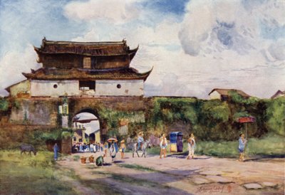 Hangchow, the North Gate by Thomas Hodgson Liddell